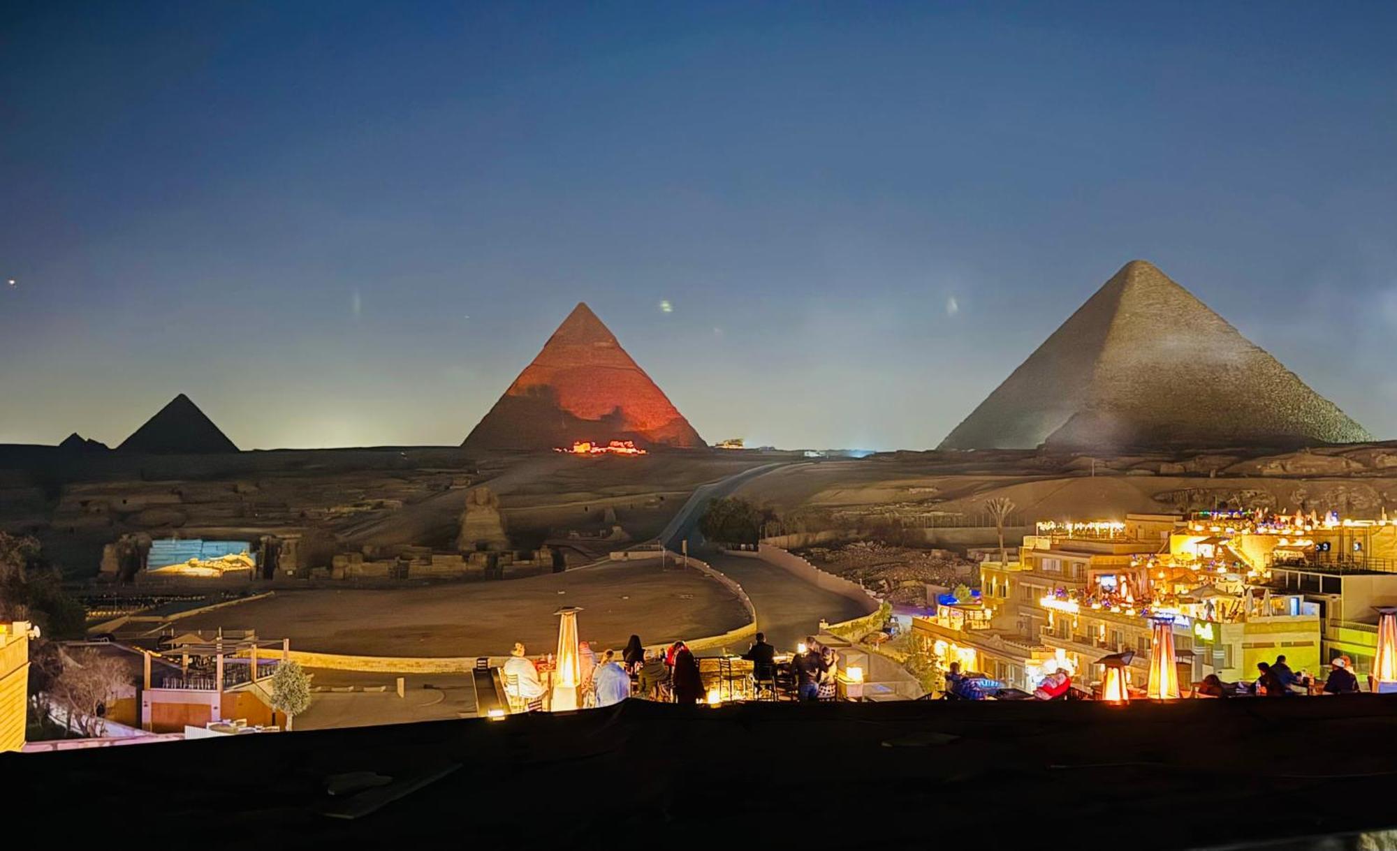 Rehana Pyramids Hotel Kafret el-Gabal Exteriör bild